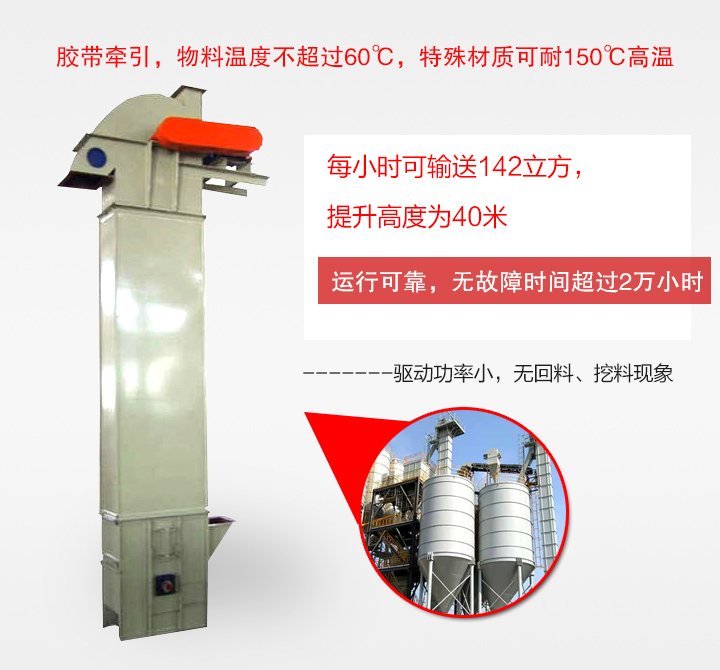 皮帶斗式提升機圖片 皮帶斗式提升機圖片